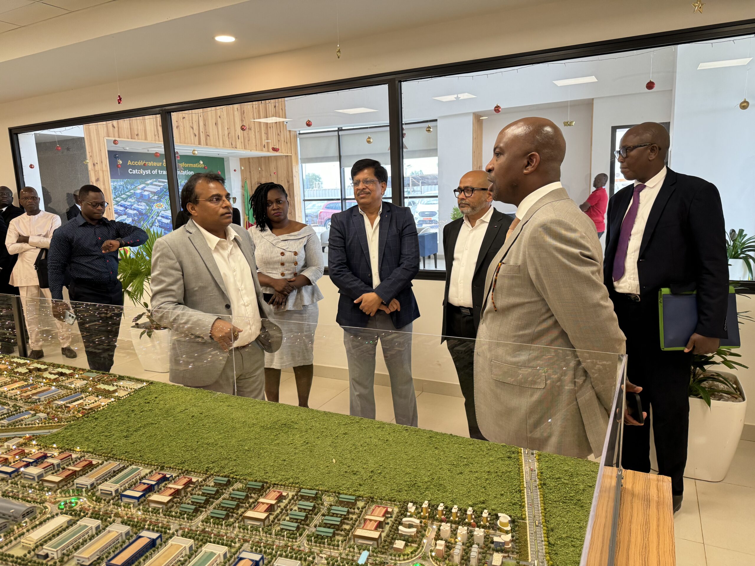 Meeting with CEO of Glo-Djigbé Industrial Zone (GDIZ) and Minister of Economy and Finance, Republic of Benin